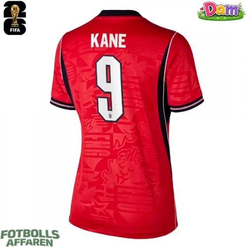 England Harry Kane #9 Bortatröja Kvinnor VM 2026 Kortärmad